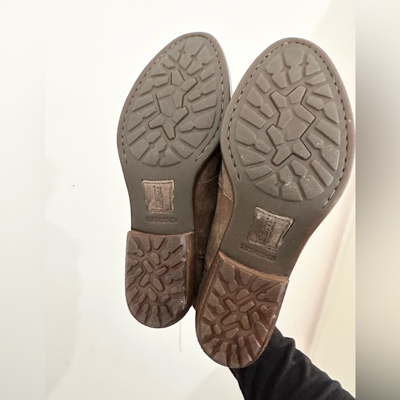 Born Kerri Women's Size 7.5 Shoes Brown Leather Zip Up Comfort Career Ankle Boot - Picture 7 of 7